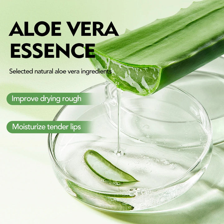 Aloe Vera Lipstick Color Changing – Hydrating PH Lip Balm Stick, Smudge-Resistant Long Wear, Moisturizing Natural Tint Lip Care