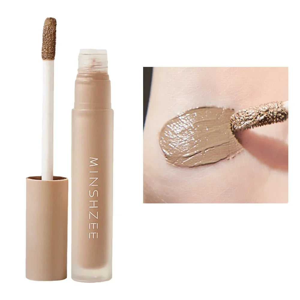 Matte Liquid Concealer Contouring Stick Skin Brighten Face Bronzer Contour Highlighter Grey Brown Woman V-face Shaping Cosmetics