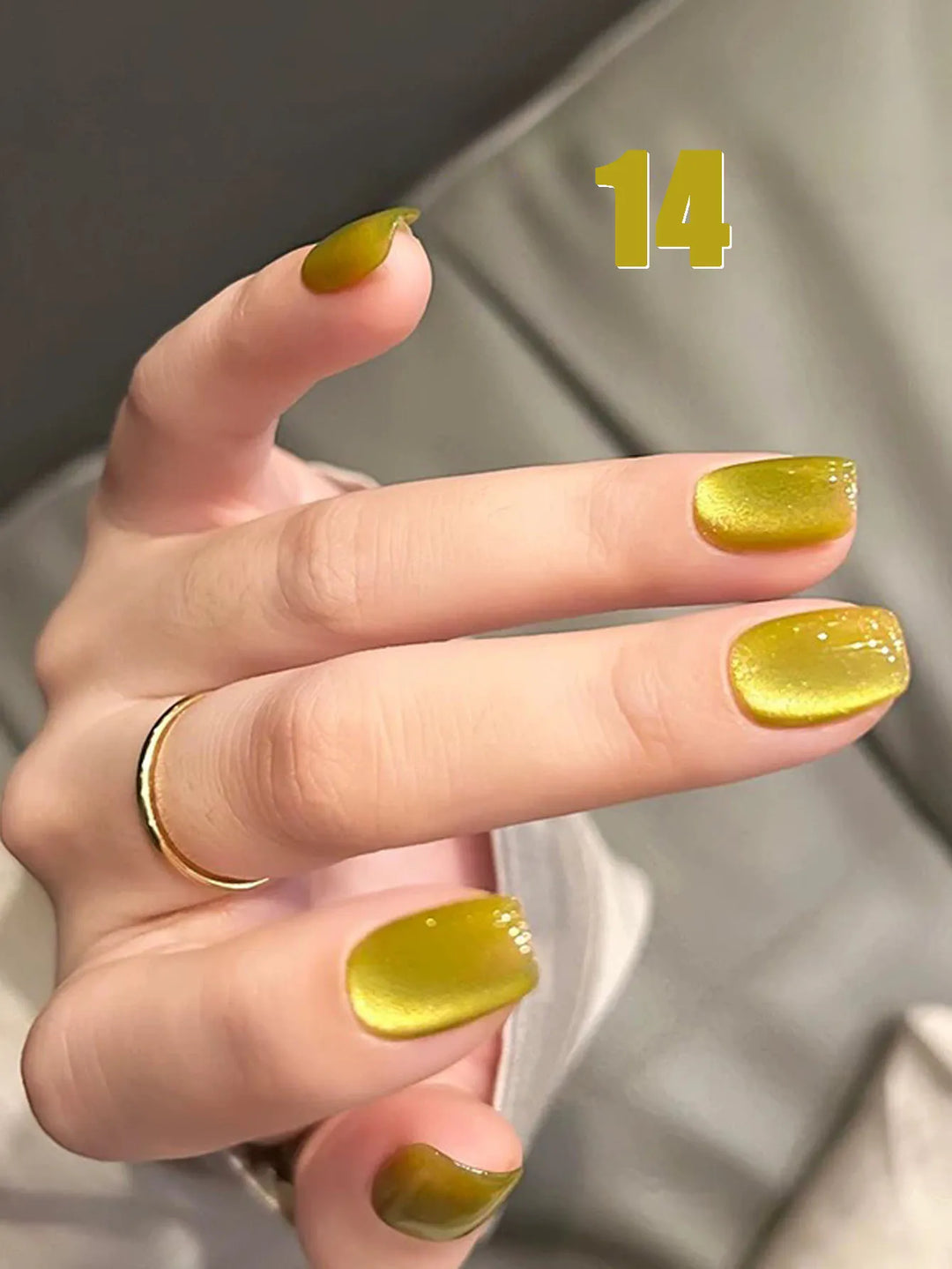 12ML 1-21PCS Autumn Nails Red through half the Sky Cat Eye Nail Glue Halloween New Whitening Glass Bead Cat Eye Nail Polish