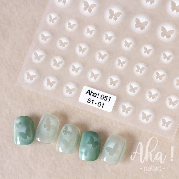 3D Nail Art Stickers  Translucence Moon/Star/Cloud Ultra-thin Nail Decals 3d Self-Adhesive White Cloud Moon Star Kawaii Sliders