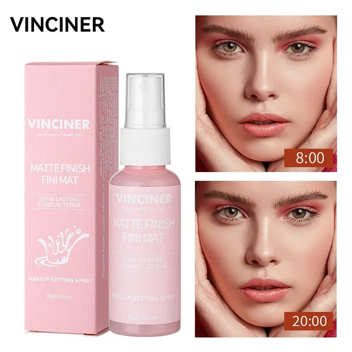 Hydrating Moisturizing Setting Spray Long-lasting Refreshing Non-removal Female Primer Portable Matte Liquid Makeup Fixing Spray