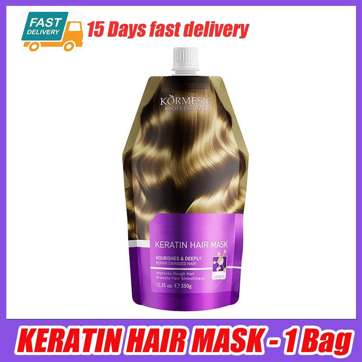 Magical Keratin Hair Mask 5 Seconds Repair Damaged Frizzy Hair Soft Smooth Shiny Nutrition Deep Moisturize Nourishing Hair Care