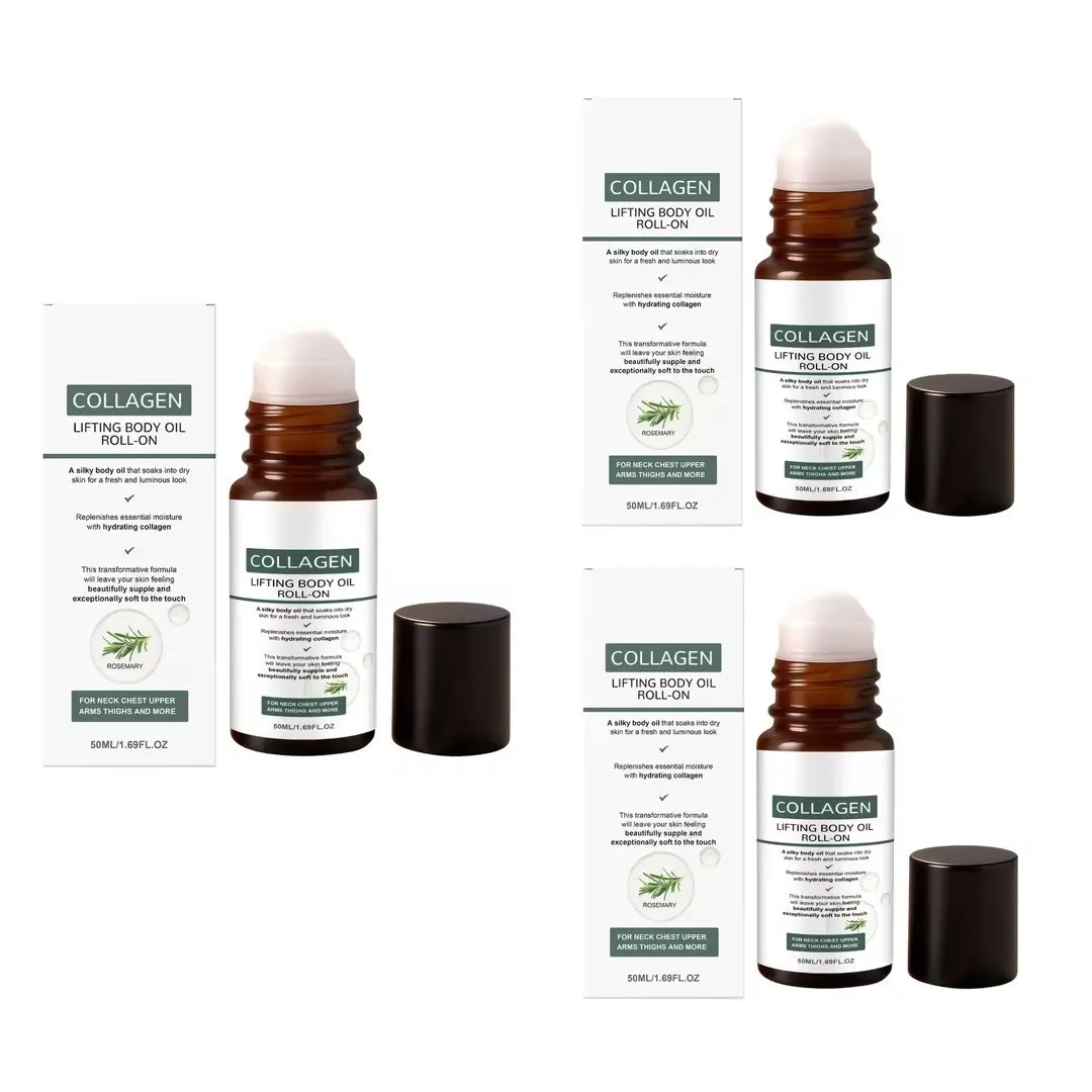 Roll-On Lifting Body Oil Rollerball Massage Nourish Moisturizing Improve Dry Rough Tighten Skin Care Hydrating Firming Body Oil