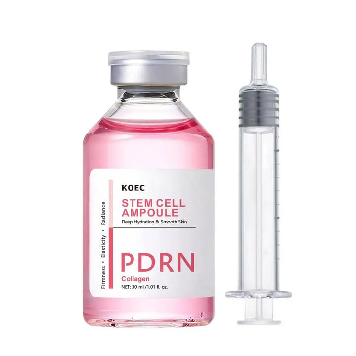 PDRN Moisturizing Face Serum Collagen Boost Deep Hydrating Plumping Effect Brightening Skin Barrier Repair Ampoule Skincare 30ml