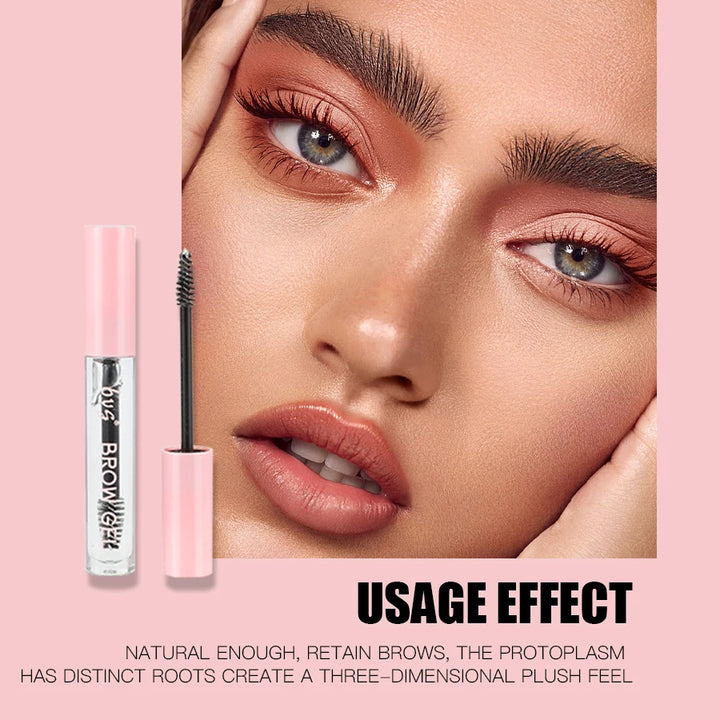 Waterproof Transparent Gel Eyebrow Styling Cream Long Lasting Fixing Natural Makeup Clear Liquid Eyebrow Styling Cream Cosmetic