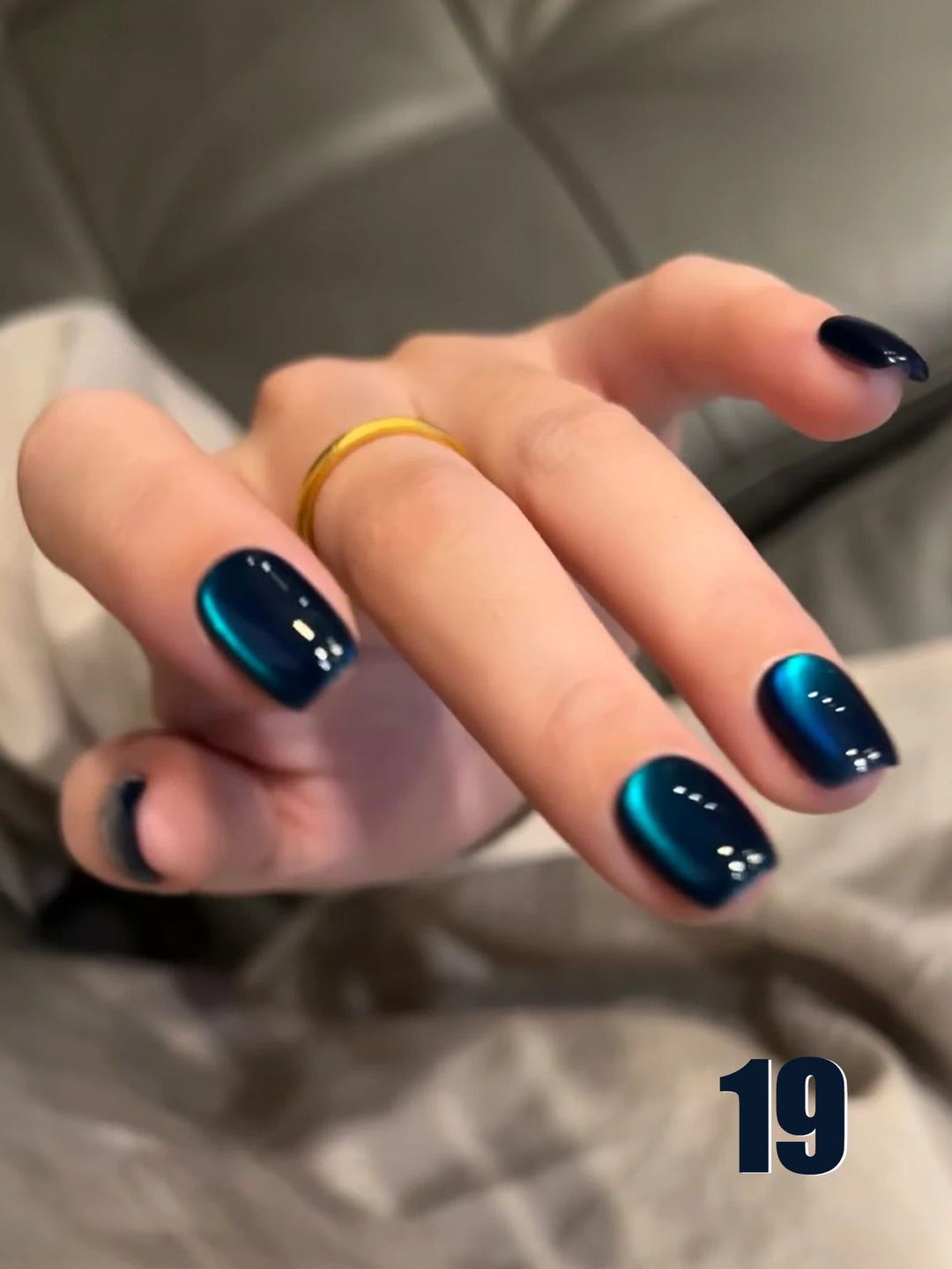 12ML 1-21PCS Autumn Nails Red through half the Sky Cat Eye Nail Glue Halloween New Whitening Glass Bead Cat Eye Nail Polish