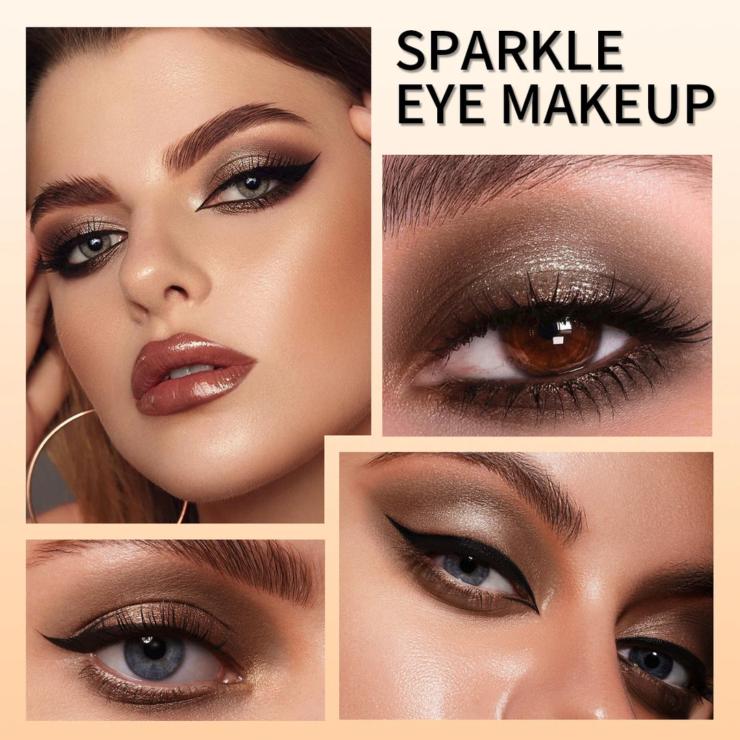 Natural Color Eyeshadow Stick-Highlighter Pen with Pearly Glitter&Matte Finish 1pc Pick Brow Shimmer Eye Shadow Pen Eye Makeup