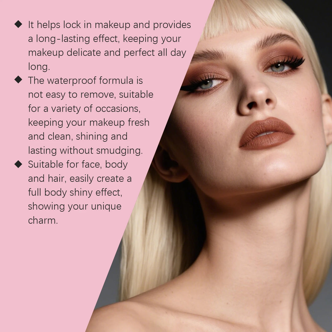 Waterproof Setting Spray Mattifying Oil Control Base Makeup Long-Lasting Sweatproof Hydrating Fixing Setting Spray Cosmetics