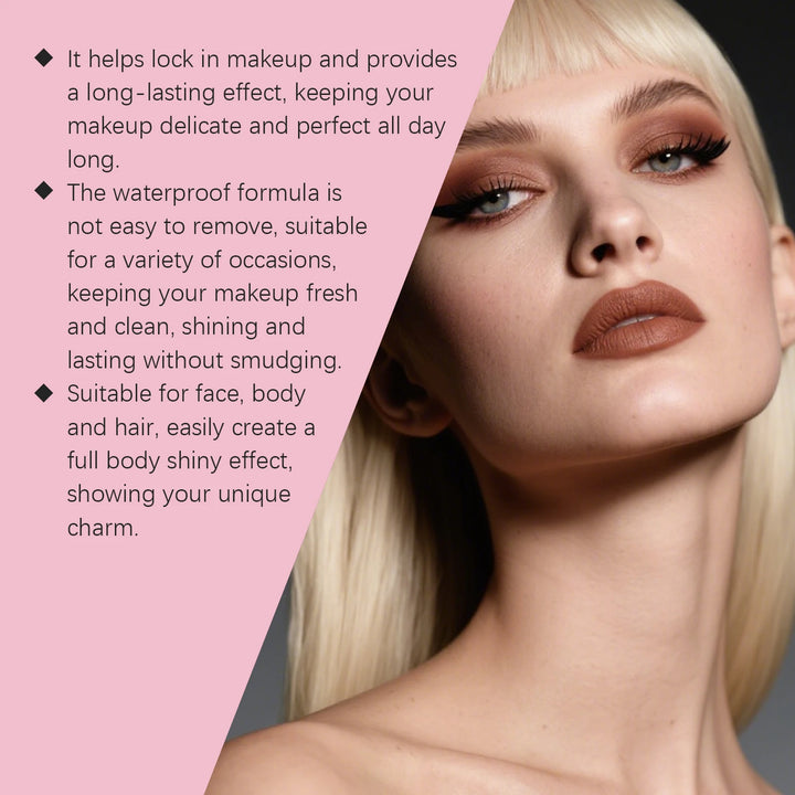 Waterproof Setting Spray Mattifying Oil Control Base Makeup Long-Lasting Sweatproof Hydrating Fixing Setting Spray Cosmetics