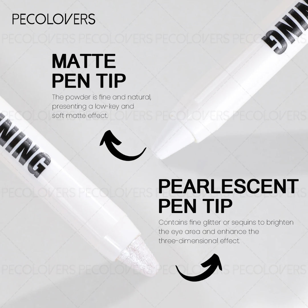 1PC Color Crease-proof Eyeshadow Stick | Light Luxury, Shimmery Finish, Ultra-creamy, Waterproof, Smooth and Easy to Apply