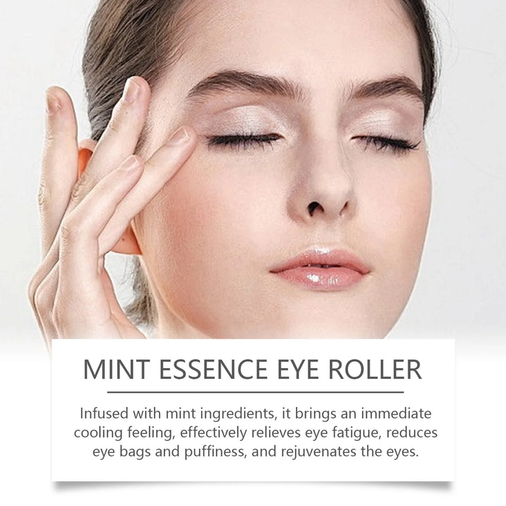Mint Eye Serum Contains Vitamin C To Reduce Fine Lines and Crow's Feet. Moisturizing Eye Care Products. Skin Care Products