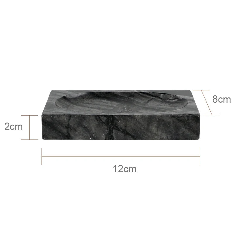 Tree Black Natural Marble Set for Bathroom Luxury Toothbrush Holder Soap Dispenser Soap Dish Tray Bathroom Accessories Sets