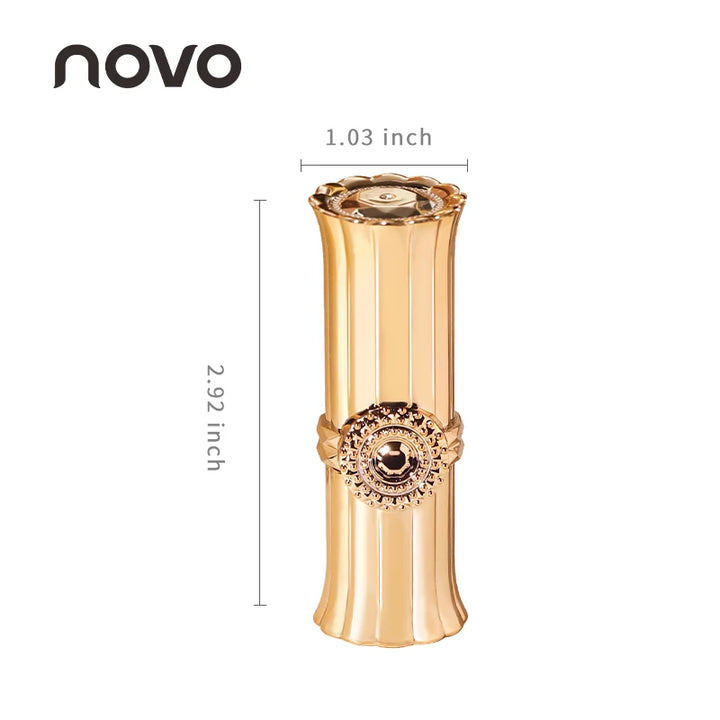 Jelly Crystal Flower Lipstick, Long Lasting Nourishing Moisturizing Anti-Chapped Lip Balm, Temperature Color Changing Lip Gloss