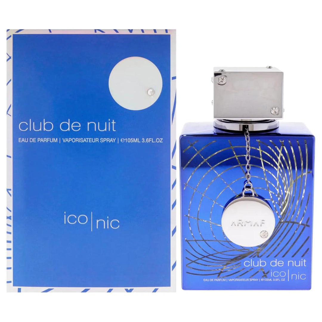Armaf Club De Nuit Blue Signature Men's Eau De Toilette Spray 3.6 Oz: Fragrance for Casual Wear