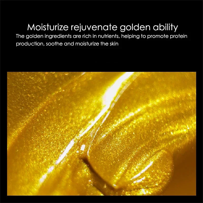 10pcs 24K Gold Hyaluronic Acid Face Mask Firming Moisturizing Hydrating Beauty skincare Sheet Masks Facial Mask Face Care