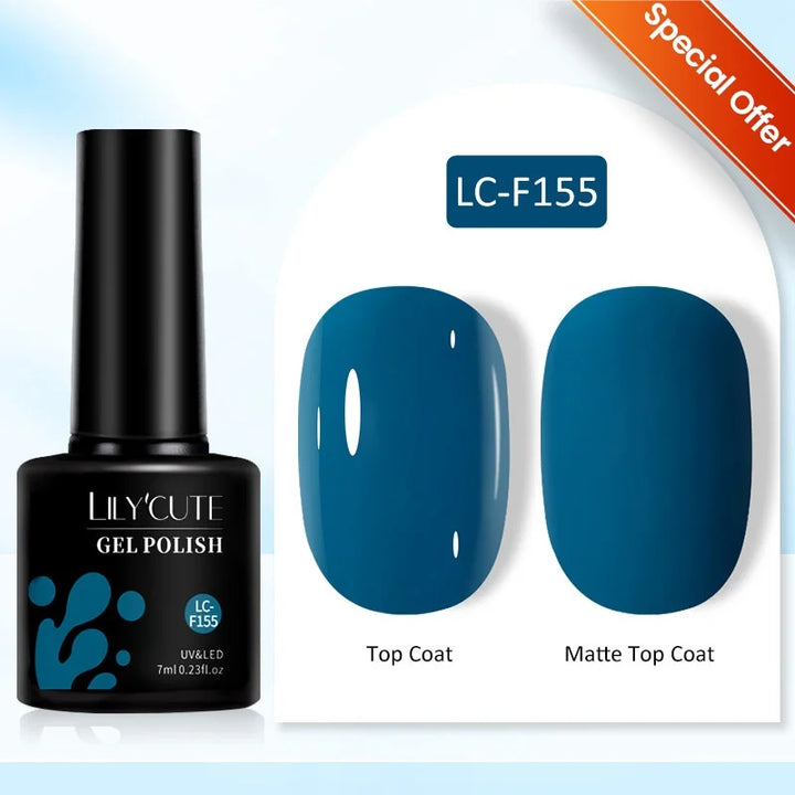 LILYCUTE 5ml Super Bright Silver Metallic Painting Liner Gel Nail Polish Drawing Stripe Graffiti Mirror Pull Line UV Gel Varnish