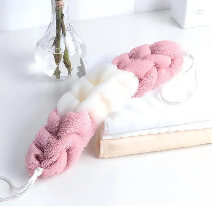 Colour Block Bath Balls Bath Strips Bath Towels Adult Back Rubbing Bath Towels Mud Rubbing Bath Towels Foam Mesh