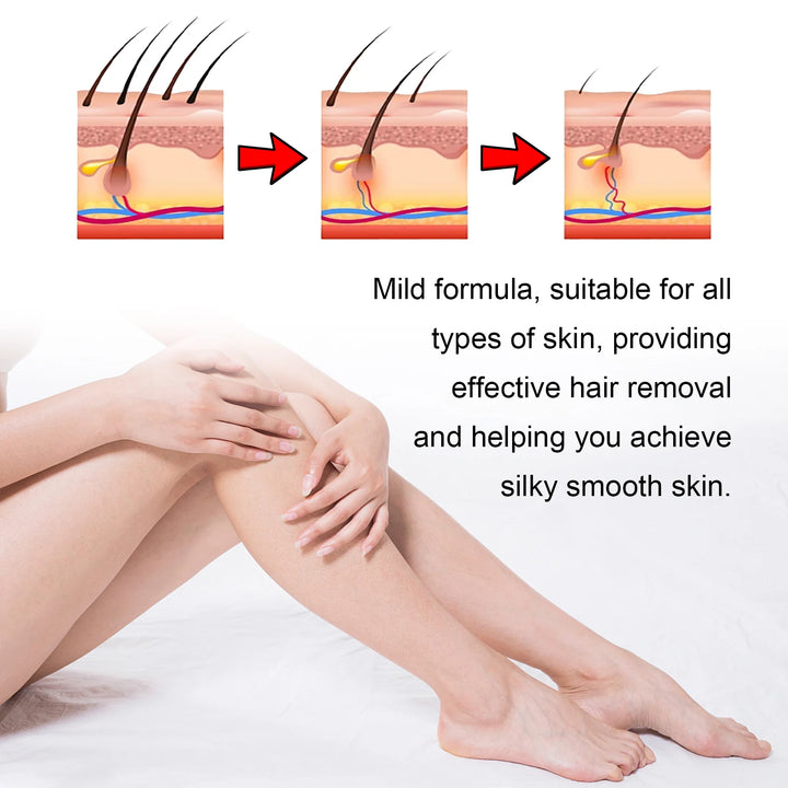 EELHOE Hair Removal Wax Strips Nonwoven Body Cloth Professional Face Body Neck Leg Lip Hairs Remover Beauty Body Care Wax Paper