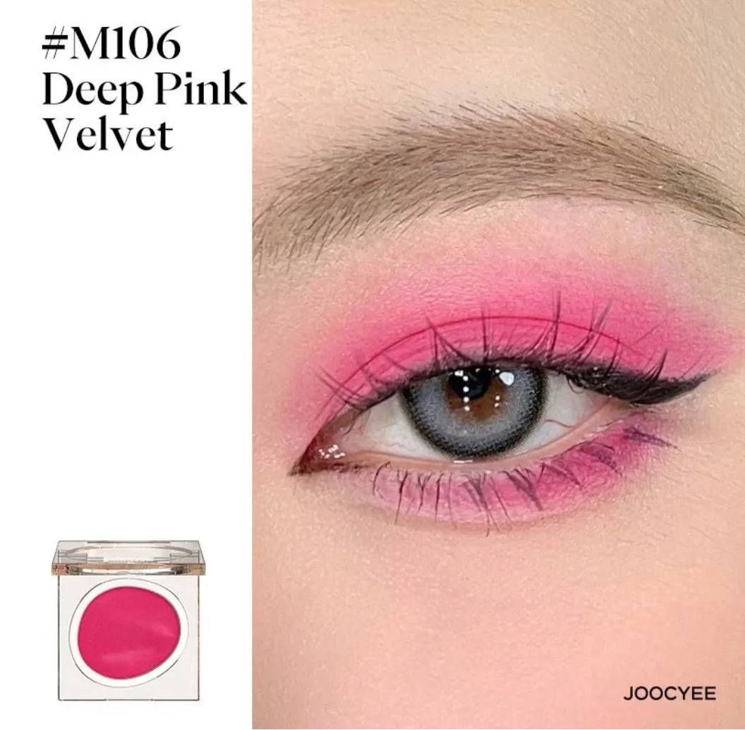 JOOCYEE Eyeshadow Single eye shadow Long-lasting blusher Natural Easy to blend matte smoked daily portable Makeup Cosmetics