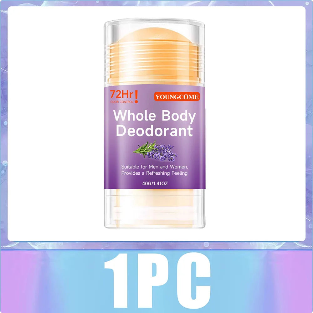 Whole Body Deodorant set Peach Deodorant Underarm Removal For Women Man Honey Peach Stick Deodorant Stick for Gym & Daily Use