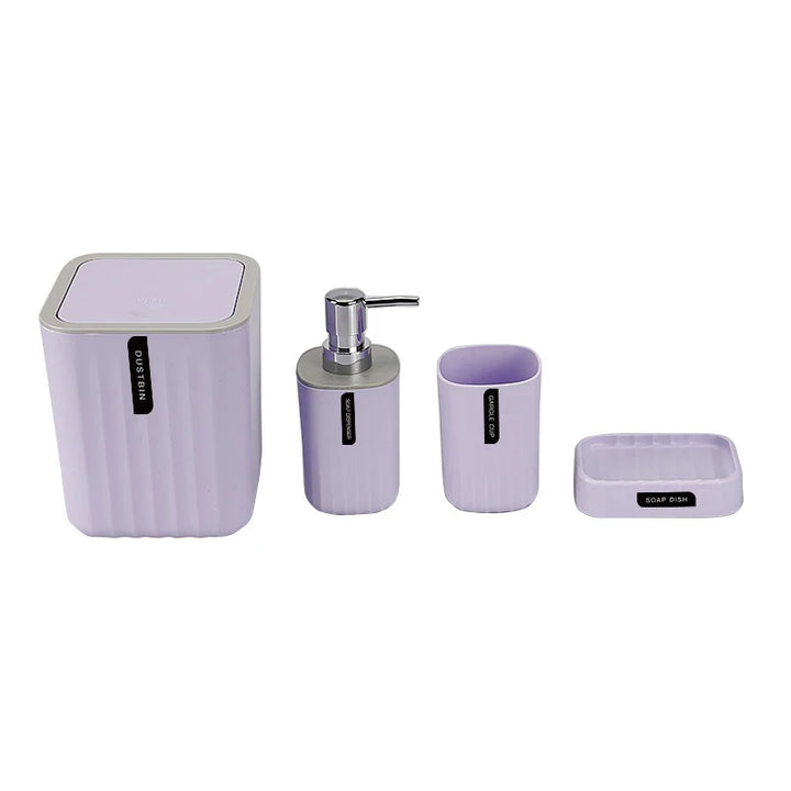 Bathroom Accessories Sets, Toothbrush Holder, Lotion/Soap Dispenser, Cup, Soap Dish, Classic Contemporary Modern Decorative