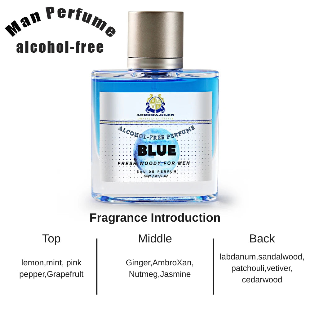 Wilderness for Men Perfume Oil - Alcohol-Free Spicy Woody Scent, Long-Lasting Sensitive Black Pepper Vetiver Cedar Perfume