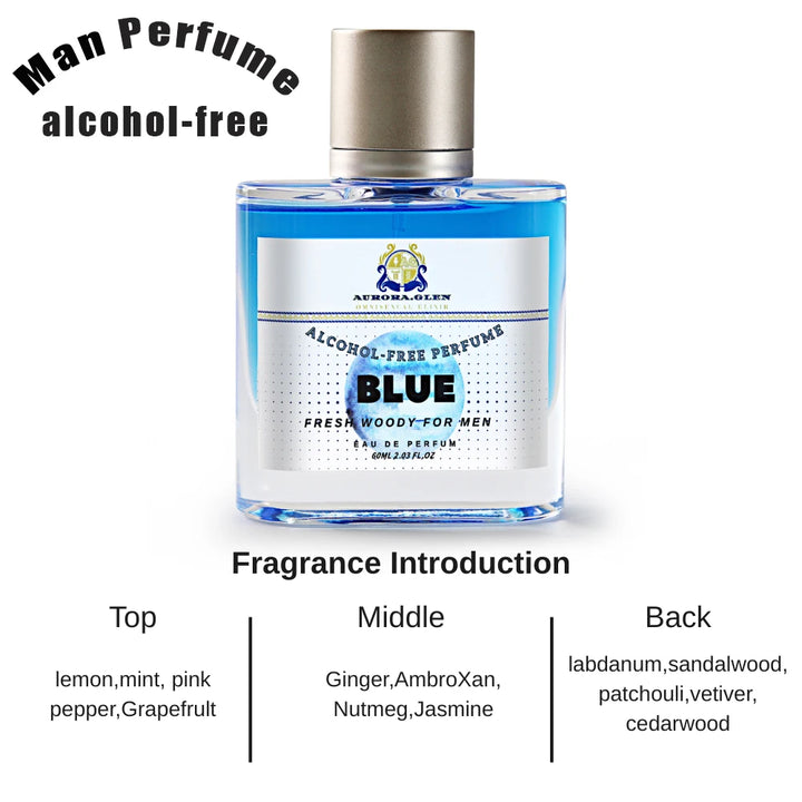 Wilderness for Men Perfume Oil - Alcohol-Free Spicy Woody Scent, Long-Lasting Sensitive Black Pepper Vetiver Cedar Perfume