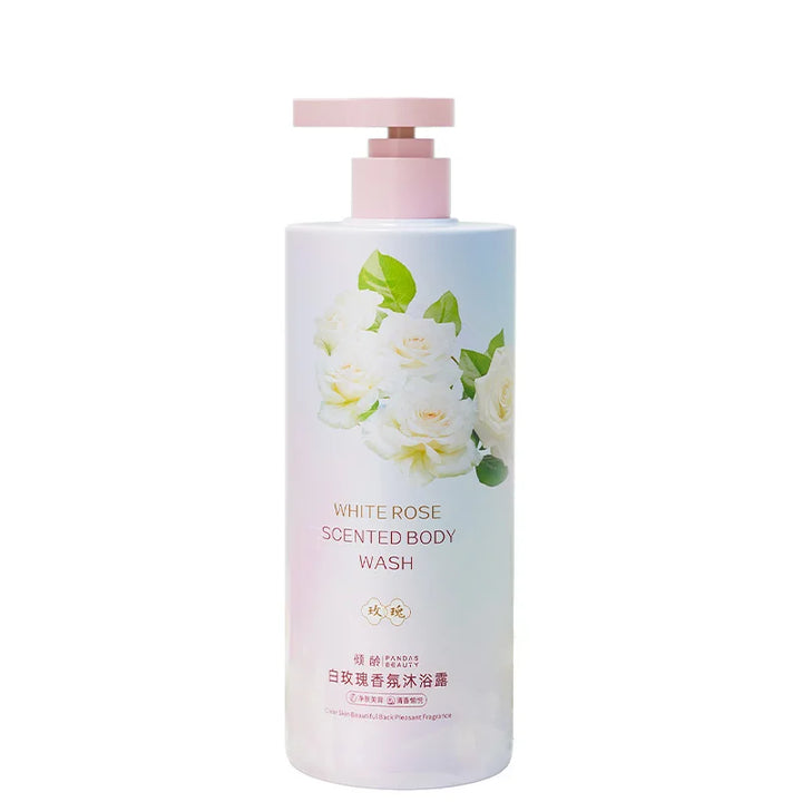 White Rose Red Rose Cherry Blossom Fragrance Body Wash 800ml Cleansing Oil Control Moisturizing Shower Gel