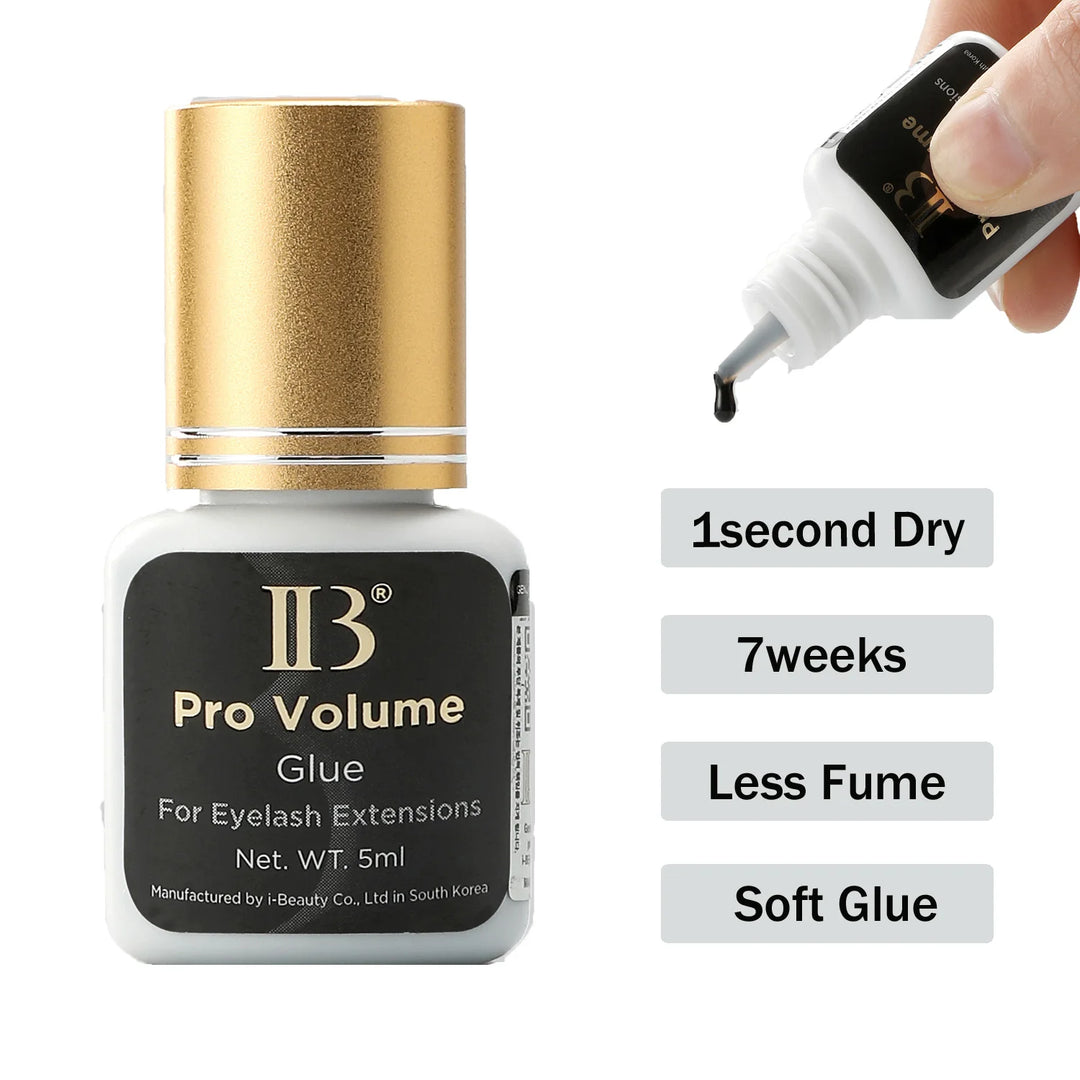 Original IB Lash Glue SUPER PLUS/HYPER BOND/MASTER I-Beauty Eyelash Extension Adhesive Long Lasting Fast Dry Korean Glue