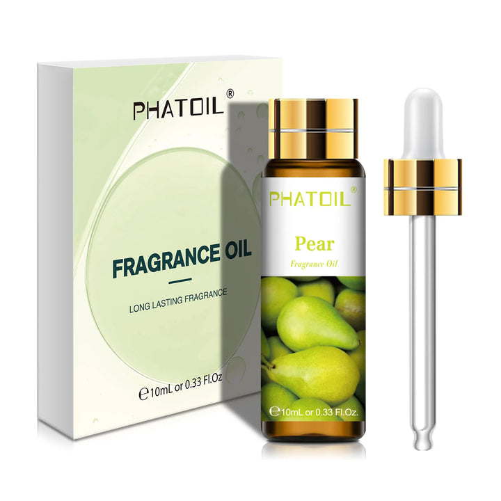 PHATOIL 1/3/9pcs 10ml Fruit Fragrance Oil Peach Strawberry Passion Fruit Cherry Mango Watermelon Apple Aroma Fragrance Oils