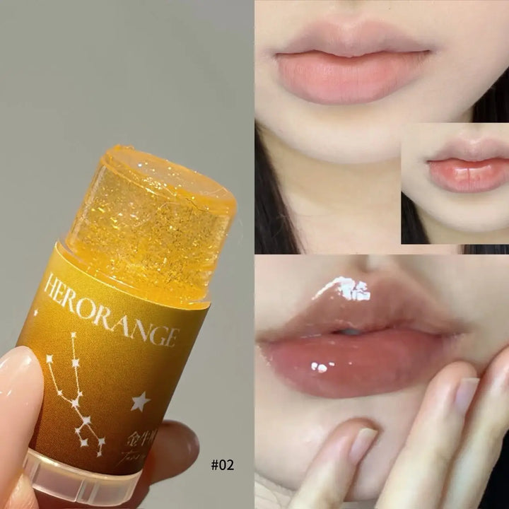 Herorange 12 Zodiac Lip Balm Set, Glitter Hydrating Gloss Oil, Moist Shiny Lip Tint Kit Daily Girly Lip Gift Pack