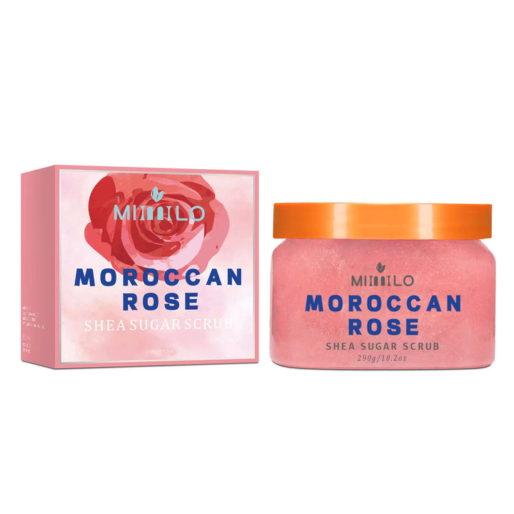 SHEA SUGAR SCRUB, exfoliating scrub, smooth and beautiful skin, moisturizing and nourishing care, can be used on the whole body