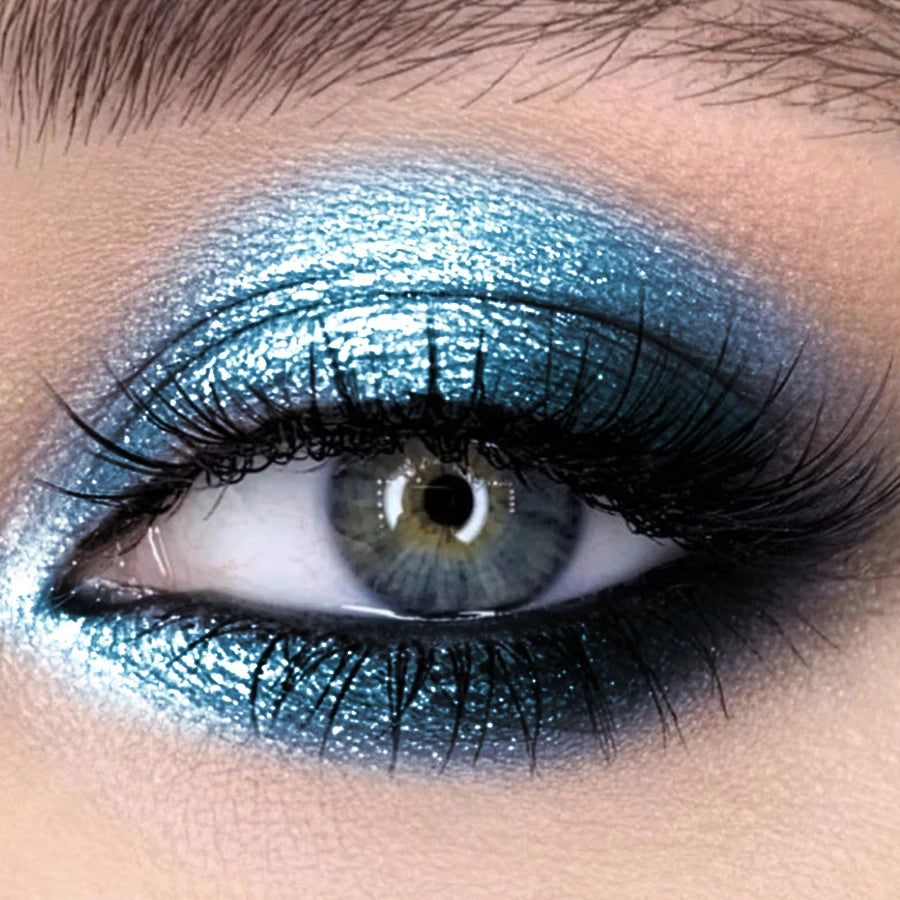 1pc Glitter Metallic Waterproof Liquid Eyeshadow Long-Lasting & Smudge-Proof Blue Pink Purple Korean Makeup Eye Shadow Cosmetics