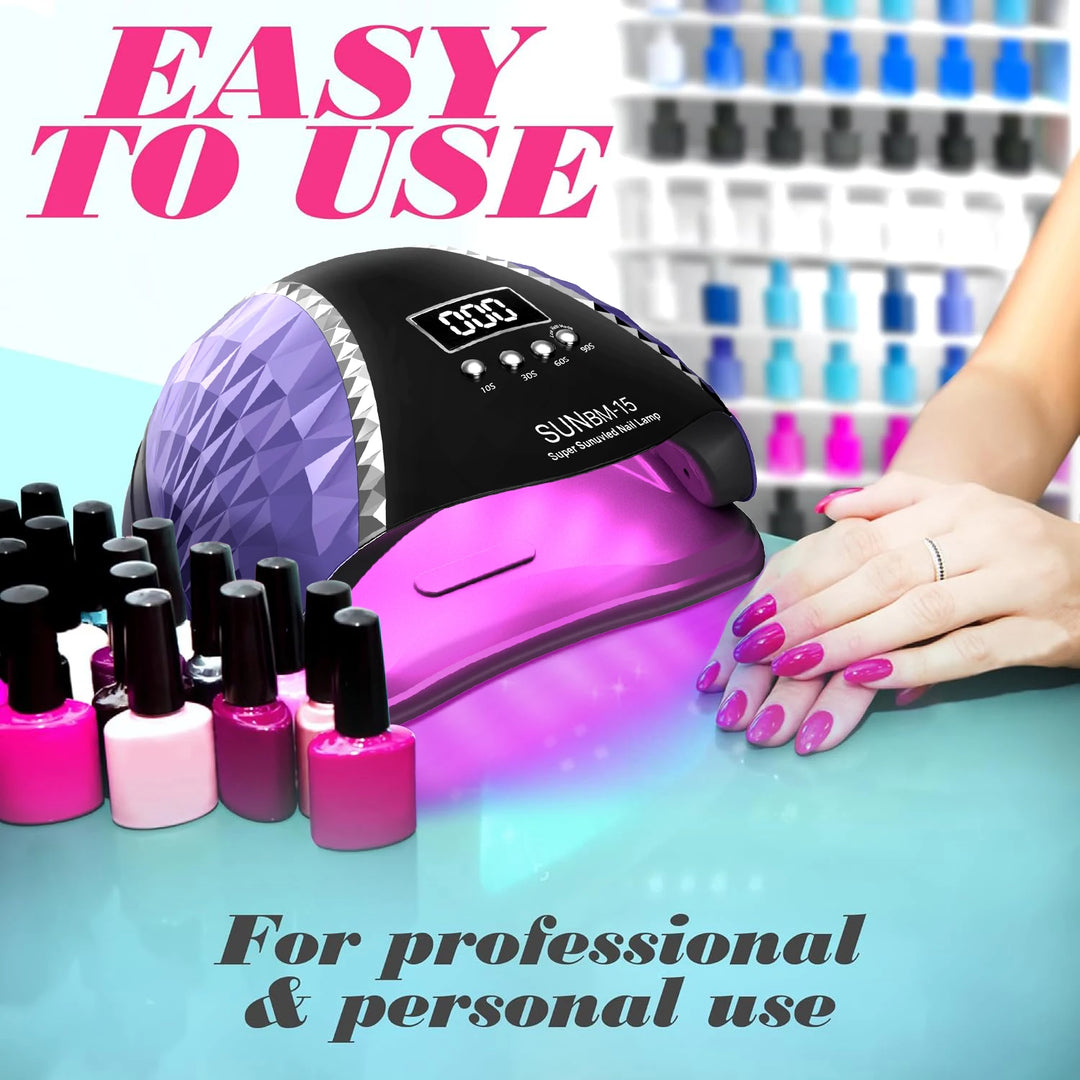 DianaBeauty UV LED Nail Lamp 66LEDs Nail Dryer with Auto Motion Sensor Professional UV Light Cabin for Nail Polish Manicure Lamp