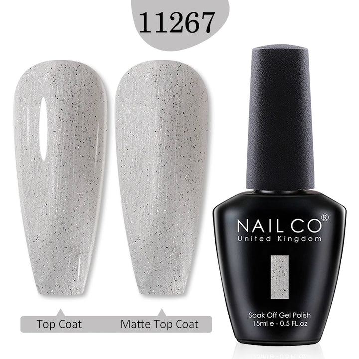 NAILCO Red Colors Series 15ML Nail Gel Polish Nail Supplies Semi Permanent For Nail Art Manicure Soak Off LED UV Hybrid Varnish