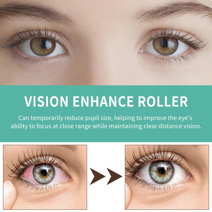 Eye Serum and Massage Roller to Relax the Eyes, Relieve Dryness and Fatigue, And Provide Eye Care Massage Eye Care
