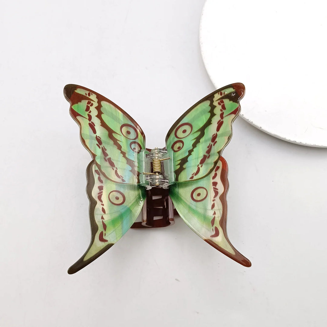 Big and Elegant Butterfly Hair Claw Clips Colorful Claw Clips Accessories for Women Thin and Medium Hair styling accessories