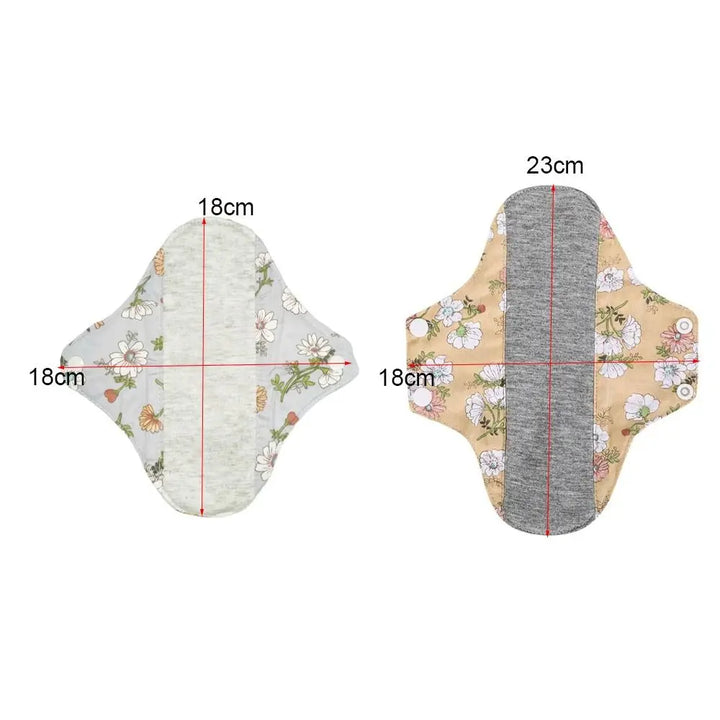 Reusable Monthly Absorbent Menstrual Ecological Cloth Pads Female Hygiene Sanitary Napkin Elderly Prevent Urine Leakage