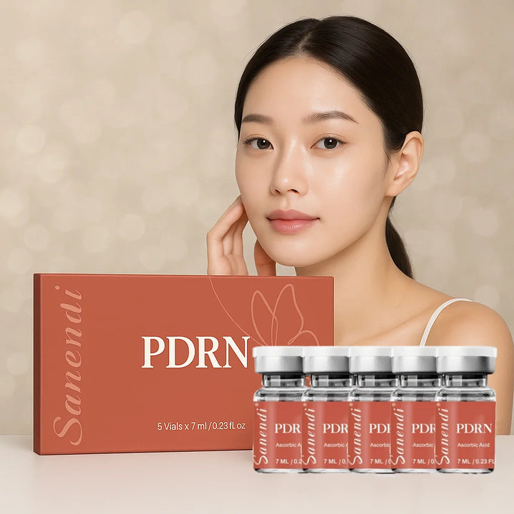 PDRN Salmon Hyaluronic Acid Serum for Facial Dermapen Essence Vitamin C DEEP HYDRATION Firmness Fine Lines Ampoule Skin Care