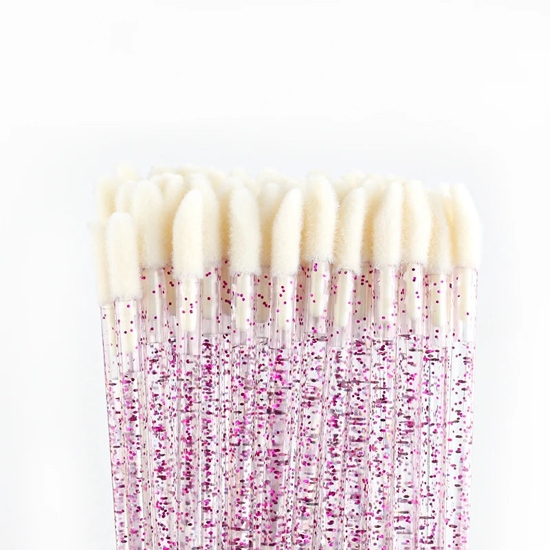 SHIDISHANGPIN 5/50 Pcs Lip Brush Lash Extension Mascara Applicator Eyelash Maquillaje Brush Lipstick Wands Set Makeup Tools