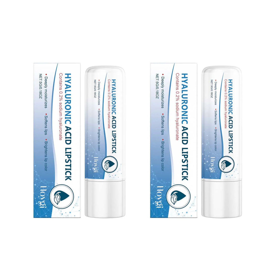 1/2/3pcs Hyaluronic Lip Balm Lips Skincare Anti Cracking Nourishing Brightening Moisturizing Lip Balm Lipstick Lips Skin Care