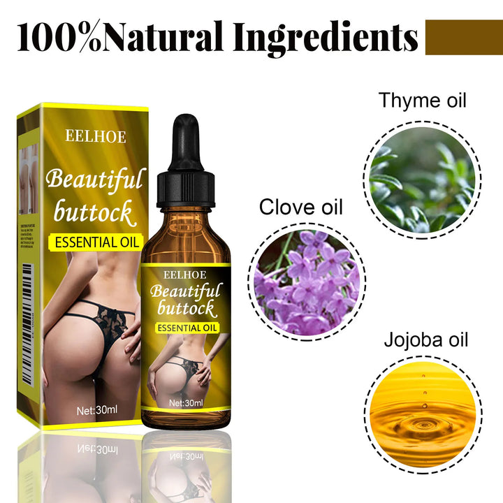 Buttock Essential Oil Butt Lift Up Tighten Shaping Buttock Firming Lifting Moisturizing Massage Oil Buttock Body Care Nourish