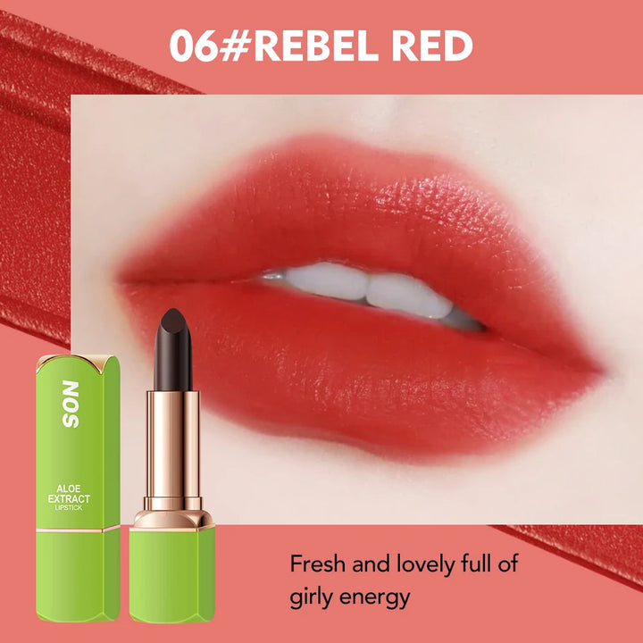 Aloe Vera Lipstick Color Changing – Hydrating PH Lip Balm Stick, Smudge-Resistant Long Wear, Moisturizing Natural Tint Lip Care