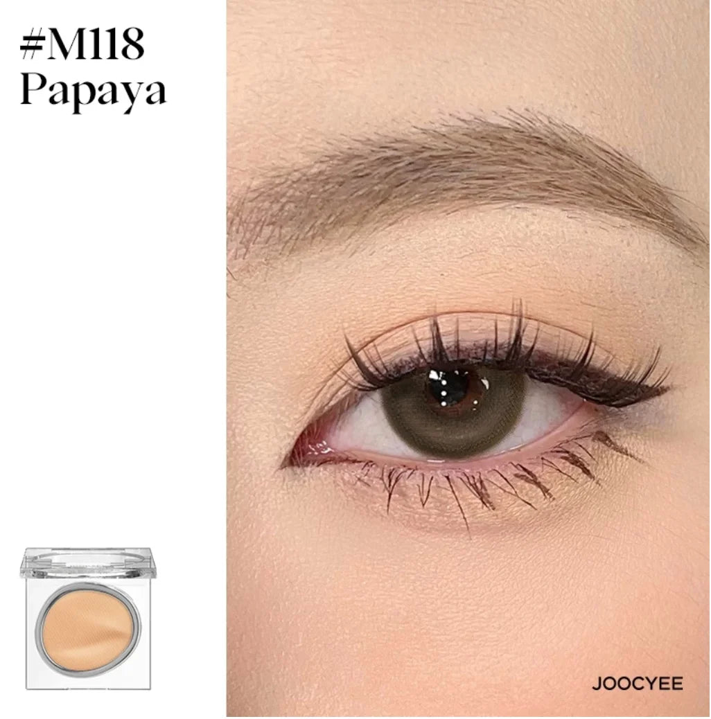 JOOCYEE Eyeshadow Single eye shadow Long-lasting blusher Natural Easy to blend matte smoked daily portable Makeup Cosmetics