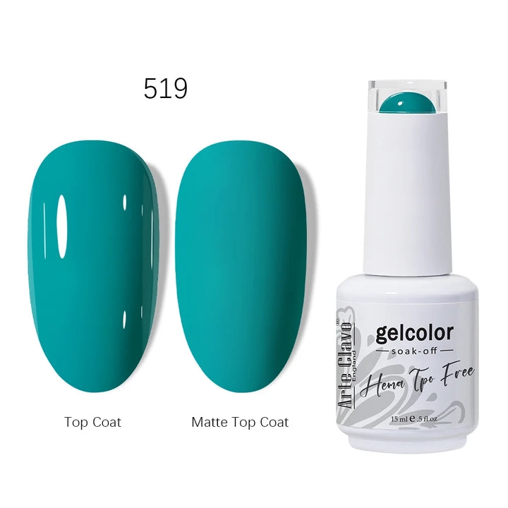 Arte Clavo 15ml HEMA TPO FREE Gel Nail Polish Pink Hybrid Nail Manicure Semi-permanent Enamels Varnish For UV LED Nails Supplies