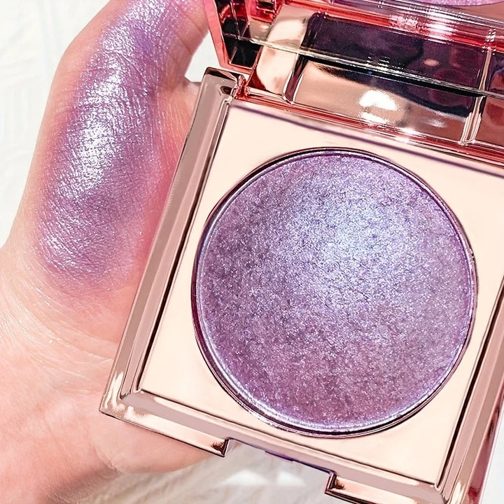 Compact - Waterproof, Full Coverage for All Skin Tones, Long-Lasting Shimmer & Dazzling Glitter Finish Christmas Makeup