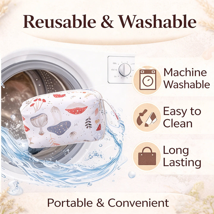 New Colourful Cotton Sanitary Pads Set Washable Menstrual Pads Reusable Nursing Pad Ladies Bratehable Cloth Menstruation Gift