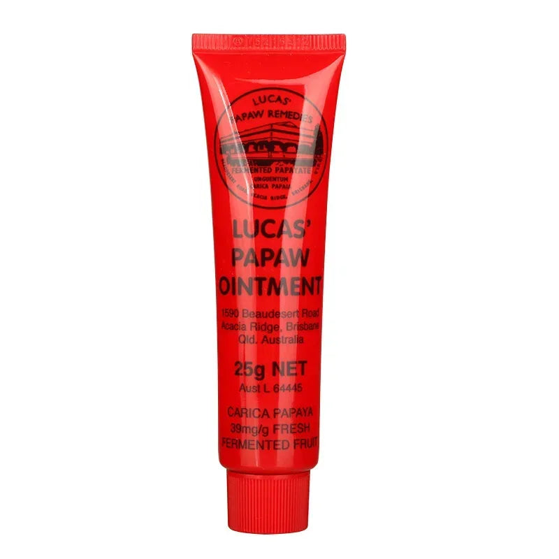 Lucas Papaw Ointment Multifunctional Lip Protector Hydrating Lip Balm Diaper Natural Plant Cream Papaya Cream Korean Cosmetics