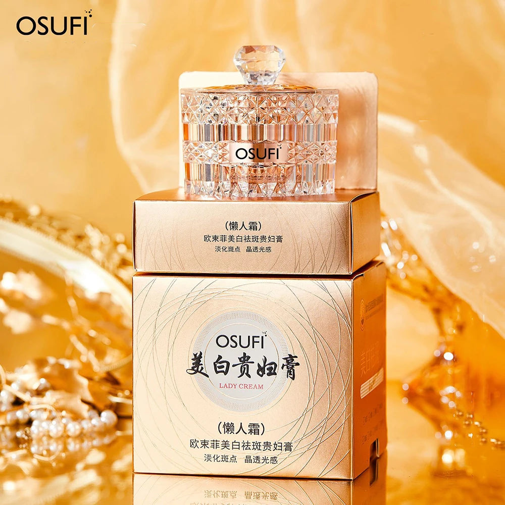 OSUFI Whitening Cream Freckle Remove Lady Cream Fade Melanin Spots Brighten Women's For Face Cream Beauty Skin Care Products