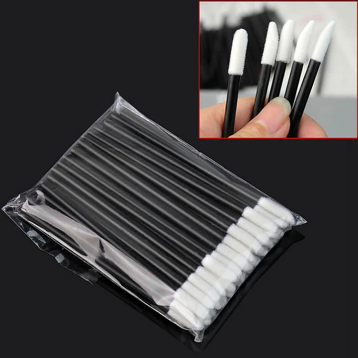 SHIDISHANGPIN 5/50 Pcs Lip Brush Lash Extension Mascara Applicator Eyelash Maquillaje Brush Lipstick Wands Set Makeup Tools